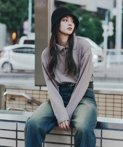 tk.TAKEO KIKUCHI（ティーケータケオキクチ）の「デザインバックルベルト（ベルト・メンズ・ブラック系・00）」の10枚目の写真