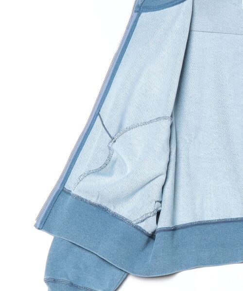 Champion（チャンピオン）の「チャンピオン  ZIP SWEAT CARDIGAN_（その他アウター・レディース・ダークブルー/サックスブルー・M/L）」の4枚目の写真