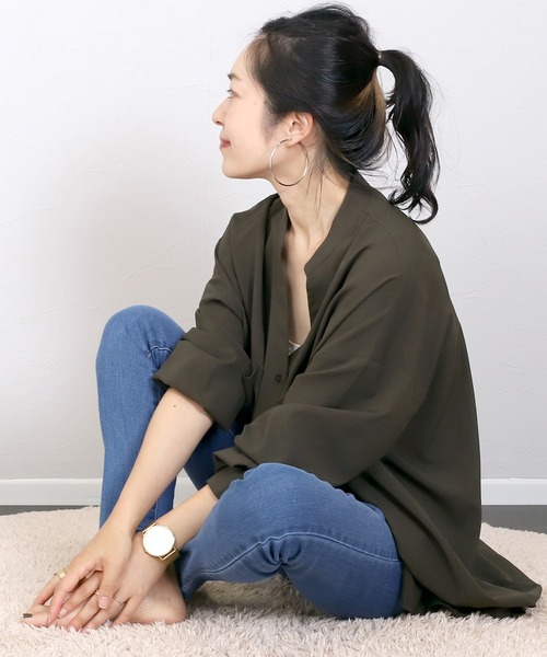 Aletta vita（アレッタビータ）の「【選べる着丈】デニムストレッチパンツ（デニムパンツ・レディース・ブルー/ネイビー・S-Regular/M-Regular/L-Regular/XL-Regular/S-Long/M-Long/L-Long/XL-Long）」の8枚目の写真