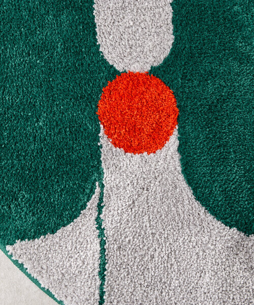 BIRTHDAY BAR(バースデイバー)の「【SAHIR サヒール】Round rug(ラグ/マット・レディース・グリーン・0)」の5枚目の写真