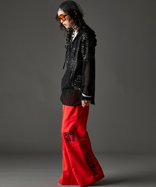 GEVS.（ジェイヴィス）の「レースパーカーブラウス＜大きいサイズ有＞GEVS.（パーカー・レディース・オフホワイト/ブラック・4L/3L/LL/L/M/5L）」の20枚目の写真