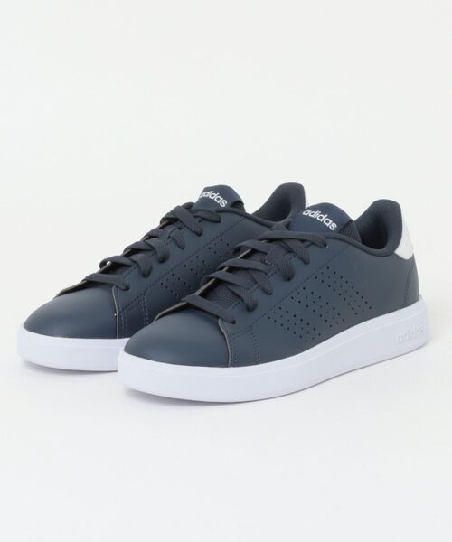 adidas(アディダス)の「《adidas》ADVANCOURT BASE 2.0 U(スニーカー・メンズ・ホワイト×ホワイト/ブラック×ブラック/ホワイト系その他/ホワイト×ブラック/ホワイト系その他2/ダークネイビー/オフホワイト/ゴールド・26.0cm/26.5cm/27.0cm/27.5cm/28.0cm/25.5cm/25.0cm/24.5cm/24.0cm/23.5cm/23.0cm/22.5cm)」の7枚目の写真