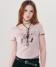 KIRSH | KIRSH STRIPE SLIM FIT T-SHIRT ストライプ スリム フィット Tシャツ(Tシャツ/カットソー)