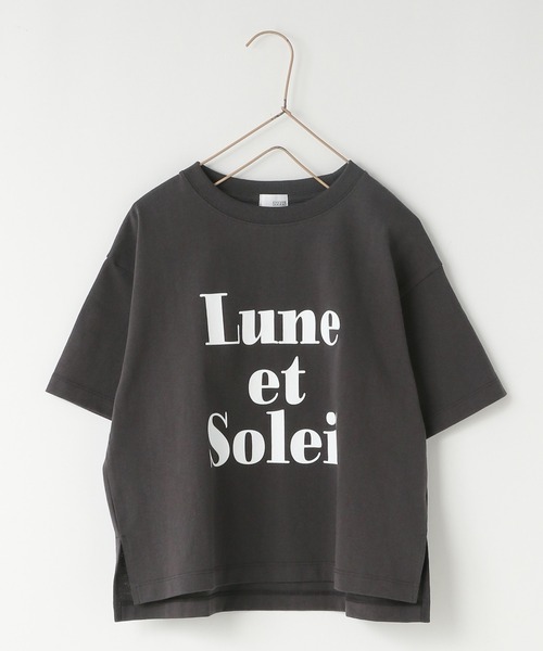 LOWRYS FARM（ローリーズファーム）の「アソートＰＴＳＳ　290094（Tシャツ/カットソー・キッズ・オフホワイト/チャコールグレー/杢グレー/ブルー・110cm/120cm/130cm/140cm/150cm）」の3枚目の写真