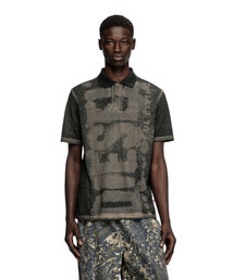 DIESEL デニム風ポロシャツ XL DIESEL（ディーゼル）の「Diesel - デニムポロシャツ - men
