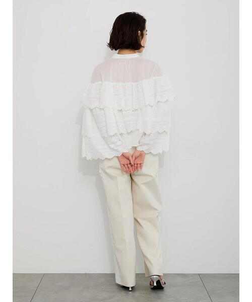Te chichi(テチチ)の「【Atelier Sucre】サイドレースパンツ《2025spring catalog item》(その他パンツ・レディース・オフホワイト・F)」の6枚目の写真