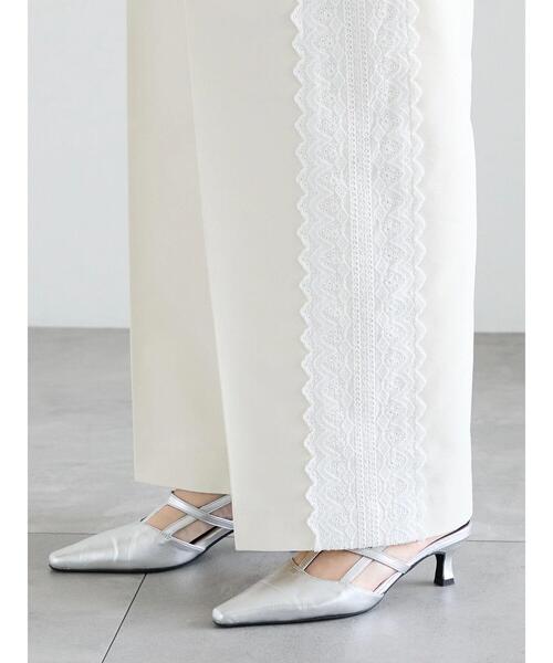 Te chichi(テチチ)の「【Atelier Sucre】サイドレースパンツ《2025spring catalog item》(その他パンツ・レディース・オフホワイト・F)」の12枚目の写真
