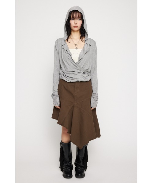 DRAPE HOODIE トップス（パーカー）｜LAGUA GEM（ラグアジェム