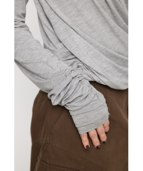 DRAPE HOODIE トップス（パーカー）｜LAGUA GEM（ラグアジェム