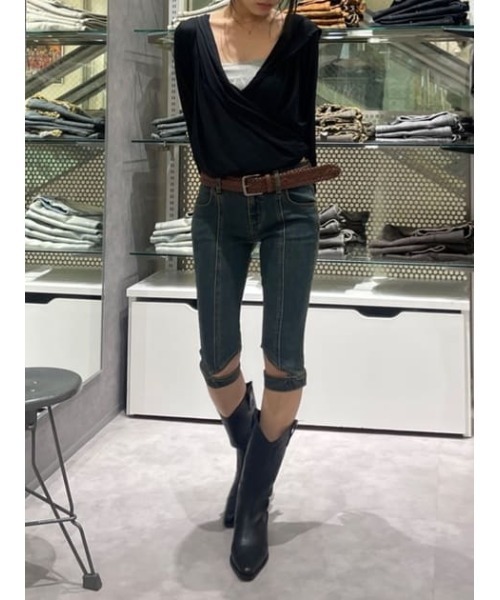 ラグアジェム　DRAPE HOODIE トップス DRAPE HOODIE トップス（パーカー）｜LAGUA GEM（ラグアジェム
