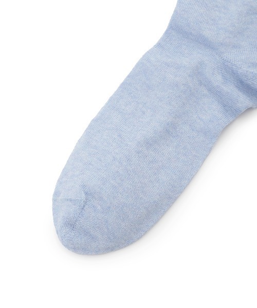 SNIDEL HOME（スナイデルホーム）の「リボンシアーニーハイソックス（ソックス/靴下・レディース・ピンク/アイボリー/ライトブルー・FREE）」の6枚目の写真