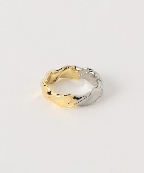 BEAUTY&YOUTH UNITED ARROWS(ビューティーアンドユースユナイテッドアローズ)の「メタリックカラー ネジリ リング(リング・レディース・その他1・12)」の3枚目の写真