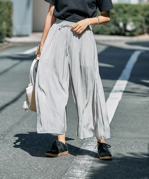 FOUND GOOD（ファウンドグッド）の「サラツヤスカーチョ（その他パンツ・レディース・イエロー系2/アイボリー/ブラック/ホワイト系7/ネイビー/グレー系8・S/L/M）」の15枚目の写真