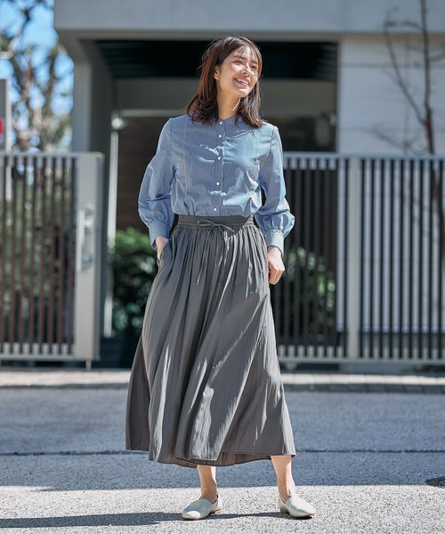 FOUND GOOD（ファウンドグッド）の「サラツヤスカーチョ（その他パンツ・レディース・イエロー系2/アイボリー/ブラック/ホワイト系7/ネイビー/グレー系8・S/L/M）」の21枚目の写真