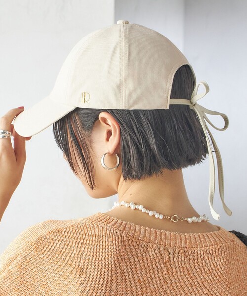Revis.:〈UVカット/撥水〉リボン キャップ（キャップ）｜Revis