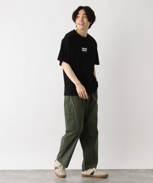 GLOBAL WORK（グローバルワーク）の「エアかるイージーカーゴパンツ/287563（カーゴパンツ・メンズ・ブラック/カーキ・SMALL/X-SMALL/MEDIUM/LARGE）」の11枚目の写真