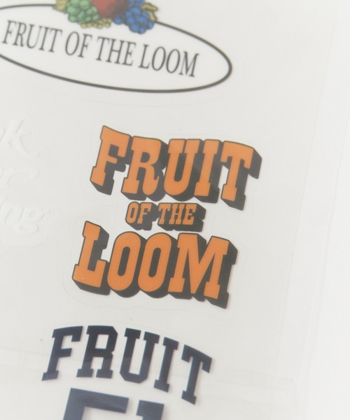 FRUIT OF THE LOOM(フルーツオブザルーム)の「FRUIT OF THE LOOM/フルーツオブザルーム VINYL TOTE BAG & STICKER SEAL SET トートバッグ 2026新作 再入荷(トートバッグ・レディース・ブラウン/ブラック/オレンジ/ミント・FREE)」の13枚目の写真