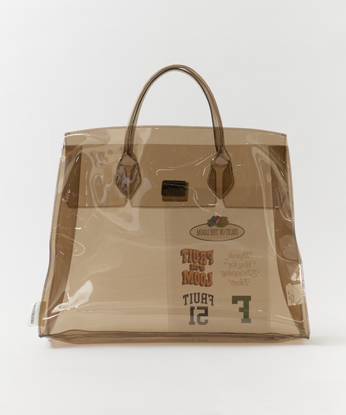 FRUIT OF THE LOOM/フルーツオブザルーム VINYL TOTE BAG ＆ STICKER