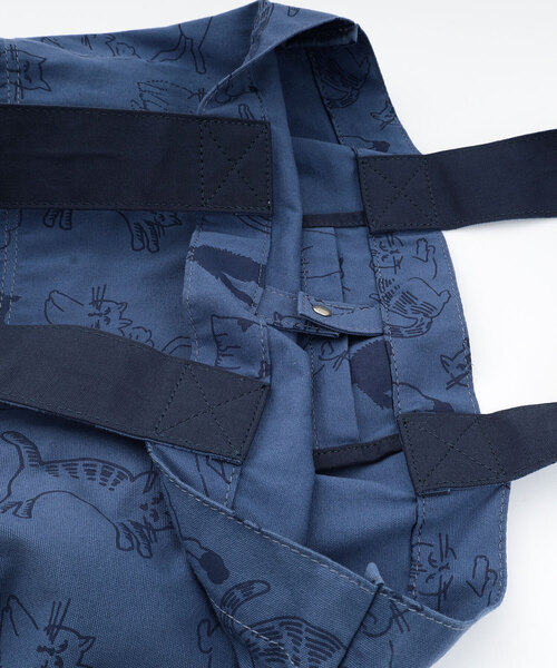 POU DOU DOU(プードゥドゥ)の「<Daily>キャンパスオリジナルプリントトートバッグ(トートバッグ・レディース・キナリ/ブルー/ダークグレー・フリー)」の18枚目の写真