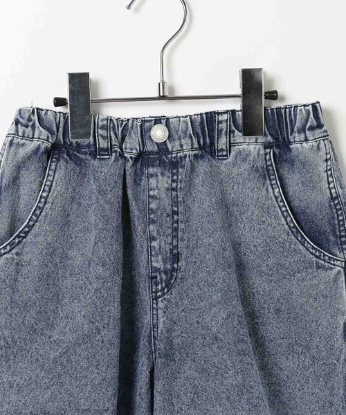 BAYFLOW（ベイフロー）の「[ゆったりシルエット♪]ケミカルデニムショーツ(KIDS)（その他パンツ・キッズ・ブラック/ブルー・140cm/120cm/110cm/150cm/130cm）」の12枚目の写真
