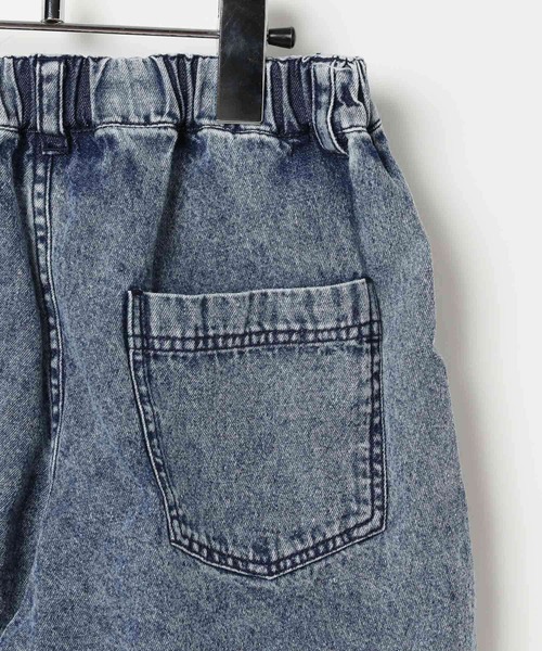 BAYFLOW（ベイフロー）の「[ゆったりシルエット♪]ケミカルデニムショーツ(KIDS)（その他パンツ・キッズ・ブラック/ブルー・140cm/120cm/110cm/150cm/130cm）」の17枚目の写真