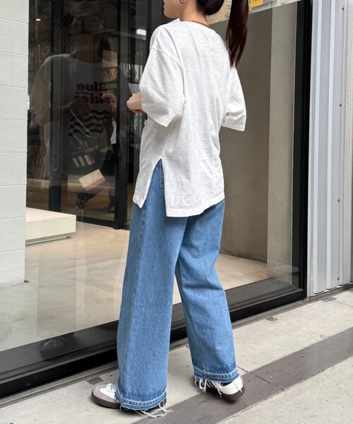 CIAOPANIC TYPY(チャオパニックティピー)の「【GOOD HOLIDAY】シアースラブアソートスーベニアTee(Tシャツ/カットソー・レディース・イエロー/ホワイト系その他/ホワイト/チャコールグレー・ONE SIZE)」の5枚目の写真