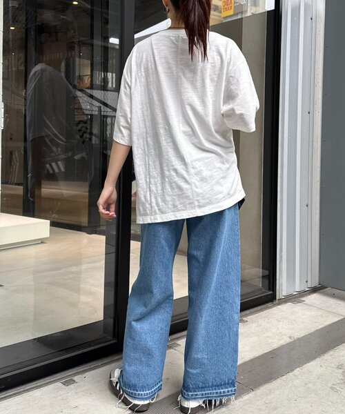 CIAOPANIC TYPY(チャオパニックティピー)の「【GOOD HOLIDAY】シアースラブアソートスーベニアTee(Tシャツ/カットソー・レディース・イエロー/ホワイト系その他/ホワイト/チャコールグレー・ONE SIZE)」の6枚目の写真