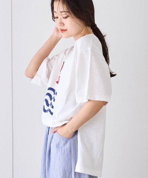 CIAOPANIC TYPY(チャオパニックティピー)の「【GOOD HOLIDAY】シアースラブアソートスーベニアTee(Tシャツ/カットソー・レディース・イエロー/ホワイト系その他/ホワイト/チャコールグレー・ONE SIZE)」の11枚目の写真