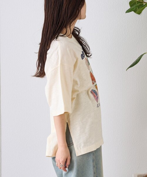 CIAOPANIC TYPY(チャオパニックティピー)の「【GOOD HOLIDAY】シアースラブアソートスーベニアTee(Tシャツ/カットソー・レディース・イエロー/ホワイト系その他/ホワイト/チャコールグレー・ONE SIZE)」の20枚目の写真