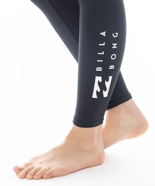 BILLABONG（ビラボン）の「BILLABONG レディース LOGO BAND UV LEGGINGS ラッシュレギンス 【2025年春夏モデル】/ビラボン水陸両用吸水速乾UVプロテクションレギンス（水着）（ラッシュガード・レディース・ブラック・MEDIUM/LARGE）」の5枚目の写真
