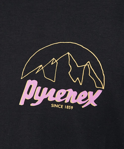 Pyrenex(ピレネックス)の「【PYRENEX/ピレネックス】PYRENEX HUX012 HILL/ヒル/Tシャツ【WEB限定】(Tシャツ/カットソー・メンズ・ホワイト/ブラック・S/M/L)」の12枚目の写真