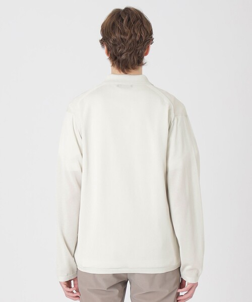 BLACK LABEL CRESTBRIDGE(ブラックレーベル・クレストブリッジ)の「ペーパーミックスシアーチェックカーディガン(カーディガン/ボレロ・メンズ・ホワイト系その他/ネイビー・L/M)」の6枚目の写真