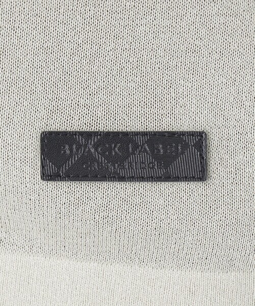 BLACK LABEL CRESTBRIDGE(ブラックレーベル・クレストブリッジ)の「ペーパーミックスシアーチェックカーディガン(カーディガン/ボレロ・メンズ・ホワイト系その他/ネイビー・L/M)」の7枚目の写真