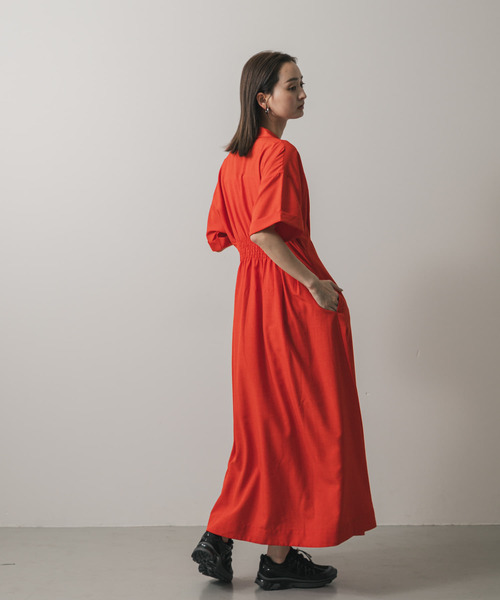 【正規品確認済み】DEPARTMENT FIVE ワンピース2016シーズン セール】ウエストタックシャツワンピース（ワンピース）｜SENSE OF