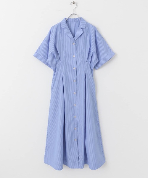 セール】ウエストタックシャツワンピース（ワンピース）｜SENSE
