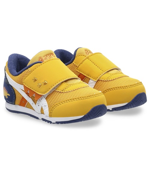 SUKUSUKU(スクスク)の「asics kids SUKU2 アシックス キッズ スクスク IDAHO BABY KT-ES D 2 1144A392(スニーカー・キッズ・マスタード/オリーブドラブ・15.5cm/16.0cm/14.0cm/15.0cm/14.5cm)」の2枚目の写真