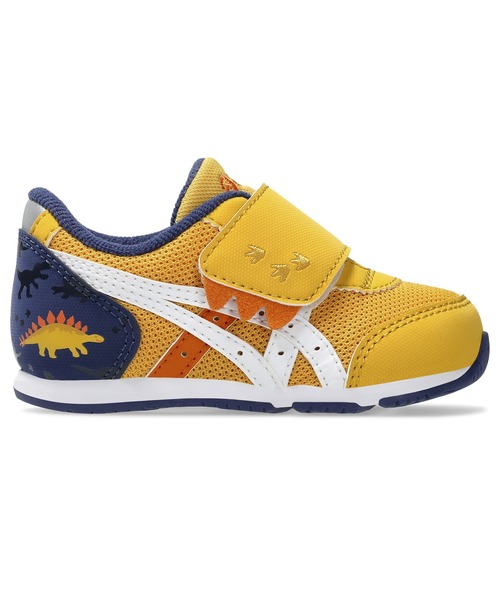 SUKUSUKU(スクスク)の「asics kids SUKU2 アシックス キッズ スクスク IDAHO BABY KT-ES D 2 1144A392(スニーカー・キッズ・マスタード/オリーブドラブ・15.5cm/16.0cm/14.0cm/15.0cm/14.5cm)」の3枚目の写真