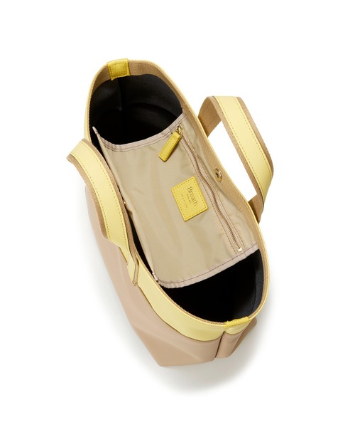 Breath TOPKAPI(ブレストプカピ)の「【Breath TOPKAPI】Bright ブライト カラーブロック A4 トートバッグ(トートバッグ・レディース・ブラック/グリーン/レモンイエロー/オフホワイト・FREE)」の12枚目の写真