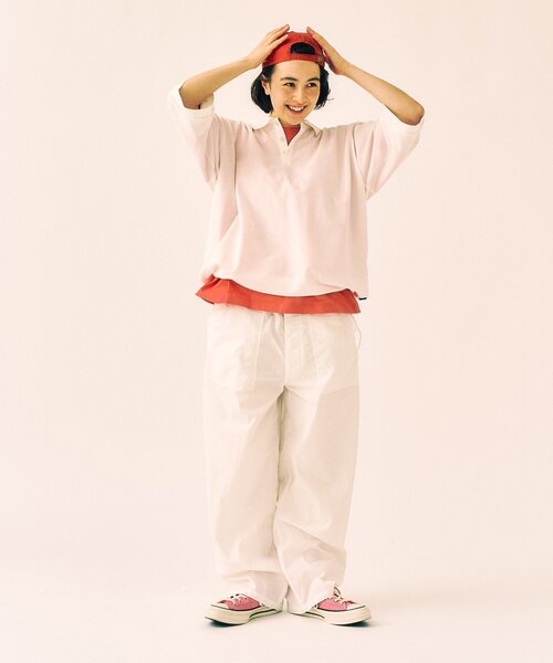 417 EDIFICE（フォーワンセブンエディフィス）の「PERFECTECH カノコ ポロシャツ（ポロシャツ・メンズ・ホワイト/チャコールグレー/ネイビー/ブルー系その他・MEDIUM/LARGE/X-LARGE）」の11枚目の写真