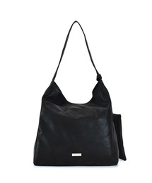 【BarcosBlue/バルコスブルー】ポーチ付きベロア調ショルダーバッグ
