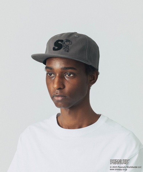 PEANUTS（ピーナッツ）の「SILAS×PEANUTS JOE COOL CAP（キャップ・メンズ・グレー/ブラック・ONE SIZE）」の5枚目の写真