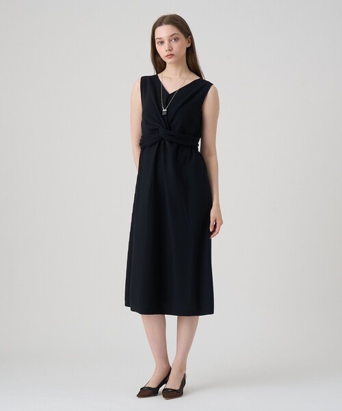 美品✨️ANAYI アナイ バルファスジャージー ロングワンピース 緑 S 36 美品✨️ANAYI アナイ バルファスジャージー ロングワンピース