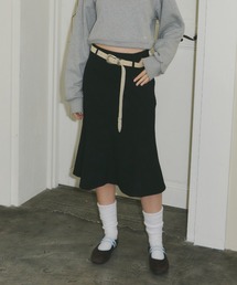 GIUNON（ジウノン）の「midi pocket stripe skirt / ミディポケットストライプスカート（スカート）」