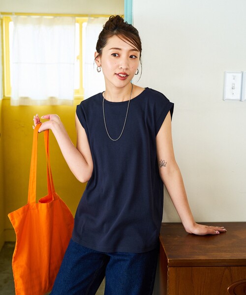 セール】限定展開 MINT クルーネック ノースリーブ Tシャツ（T