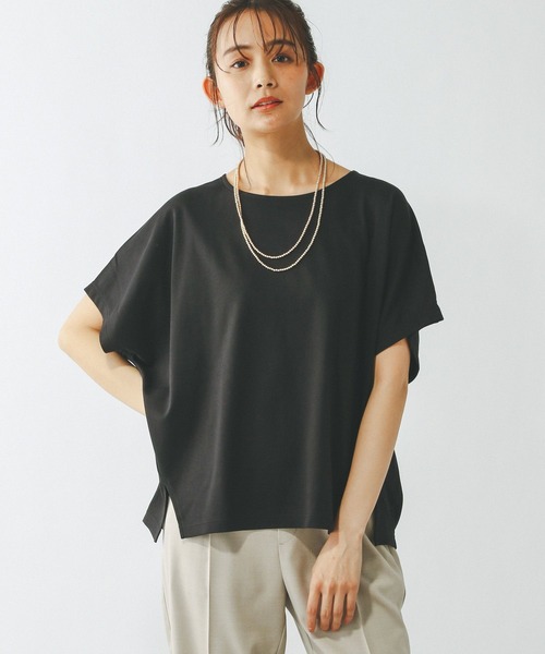 セール】なめらかタッチドルマン半袖/289393（Tシャツ/カットソー