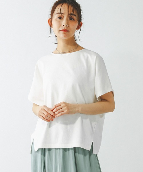 のの 2点 セール】なめらかタッチドルマン半袖/289393（Tシャツ/カットソー