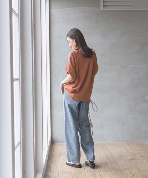 セール】なめらかタッチドルマン半袖/289393（Tシャツ/カットソー