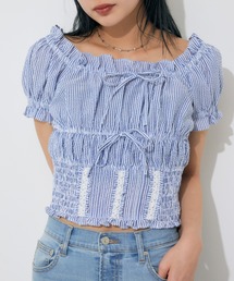 SLY | COTTON LACE TOPS コットン レース トップス(Tシャツ/カットソー)