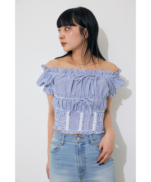 【SLY】【完売品】コットンレーストップス COTTON LACE TOPS コットン レース トップス 夏服 半袖（Tシャツ