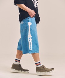 VANSON（ヴァンソン）の「VANSON-SKELTON BONES-Denim Shorts（デニムパンツ）」